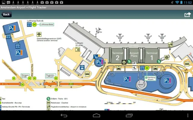 Hamburg Airport + Flight Tracker android App screenshot 1