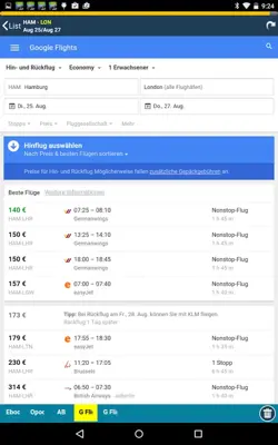 Hamburg Airport + Flight Tracker android App screenshot 3